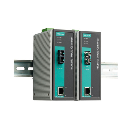 MOXA Indust. Media Converter, Multi Mode, Sc, 0 To 60°C IMC-101-M-SC